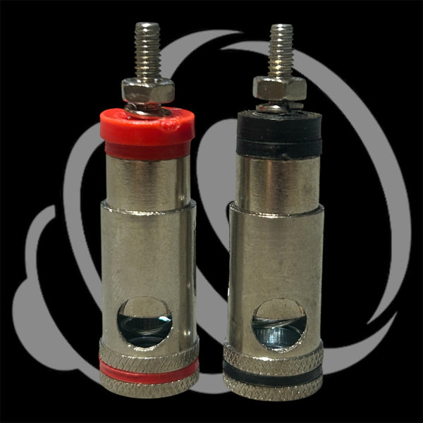Subwoofer push terminal 4ga binding post 