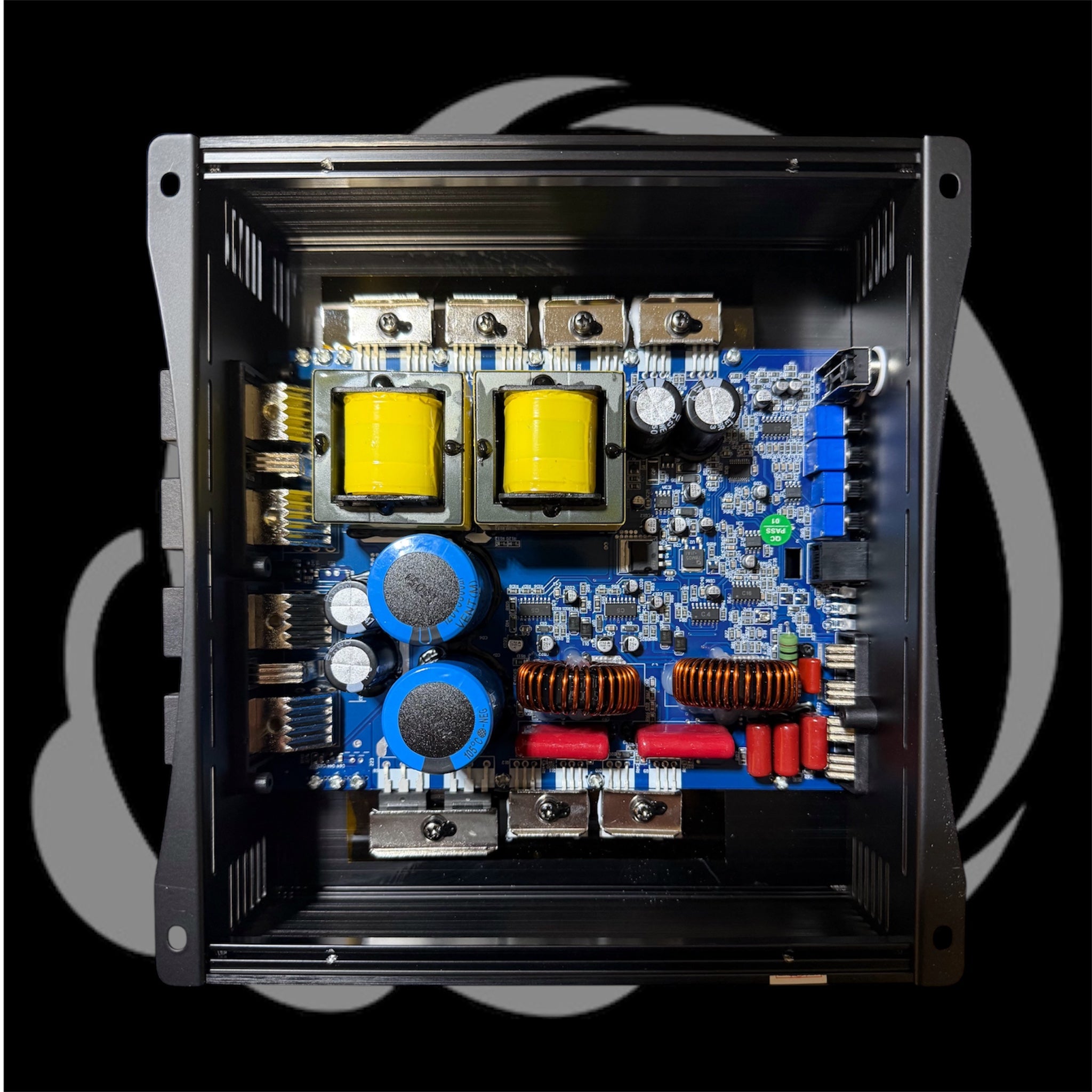 SLAPZ Audio SHOCK 3K.1D Full Bridge 3000W Mono Amplifier