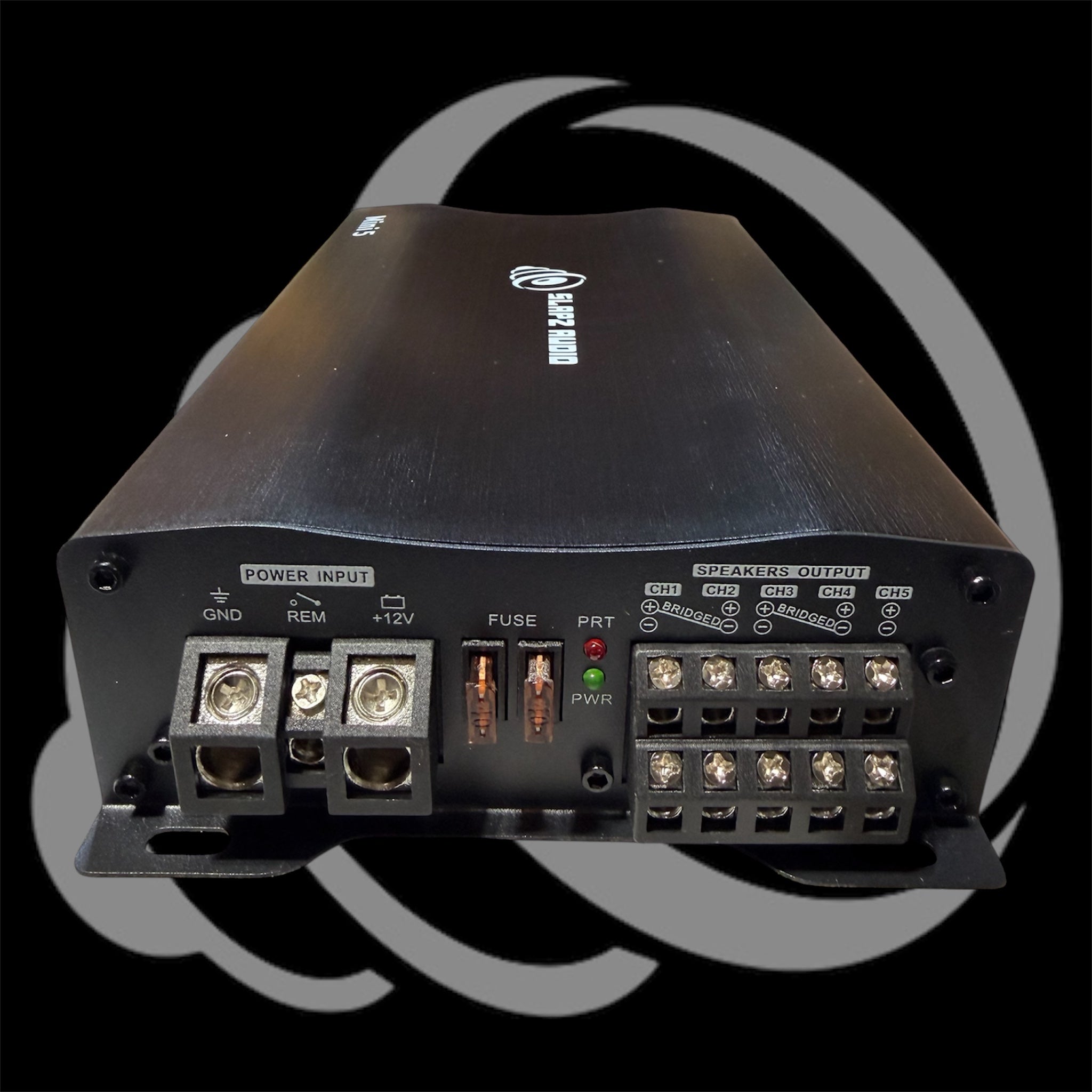 SLAPZ Audio Mini 160.4 4-Channel Amplifier | 640W RMS Compact Power