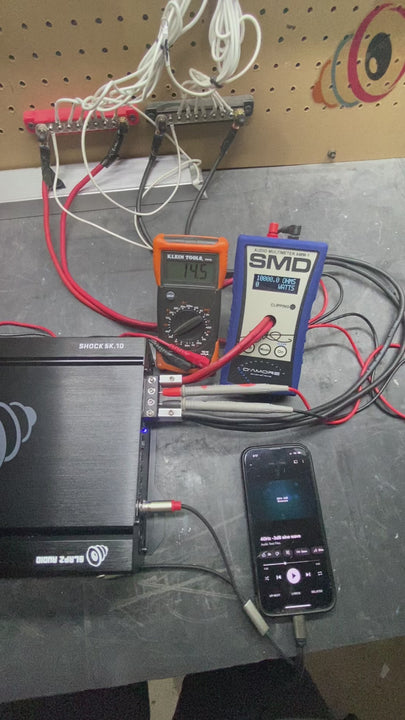 SLAPZ audio Shock 5k dyno and amm1
