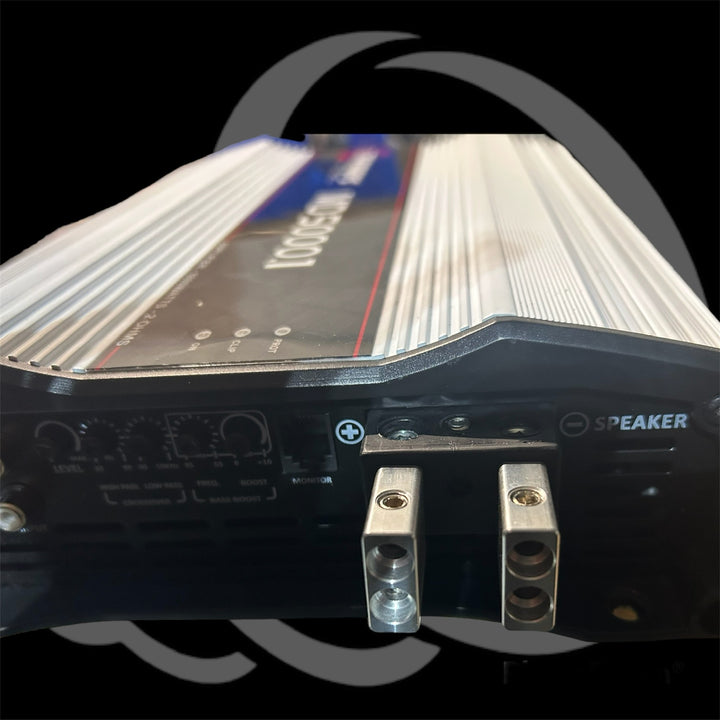 Amplifier dual speaker lead 